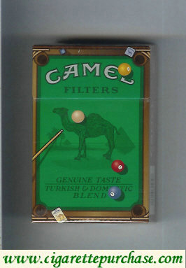 Camel Genuine Taste Turkish Domestic Blend Filters collection version cigarettes hard box